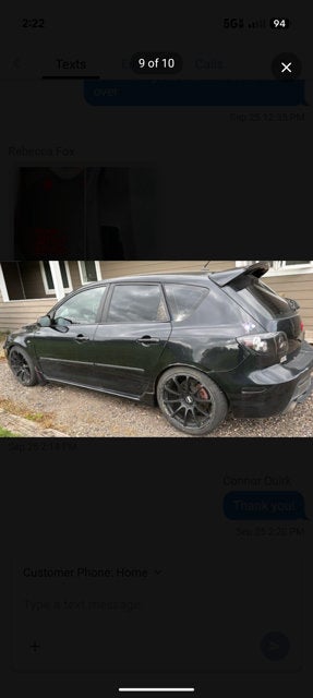 2007 Mazda Mazda3 Mazdaspeed3 Sport