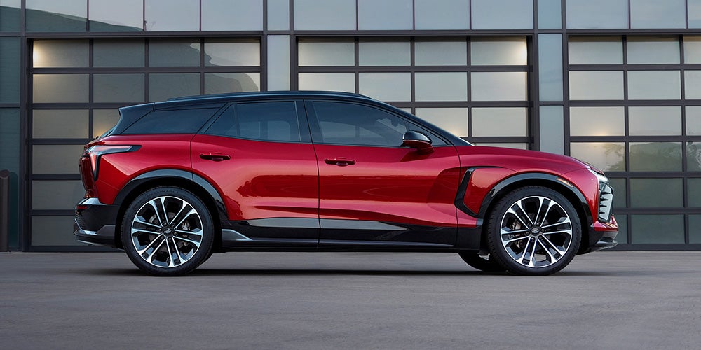 Side Exterior of the All-electric Blazer EV | Corwin Motors Kalispell in Kalispell MT